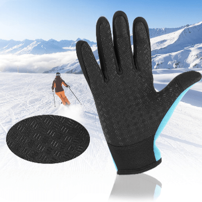 Gant Thermique - WinterCyclingGloves™ - Bleu Ciel - Mon Univers Vélo