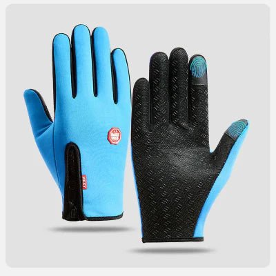 Gant Thermique - WinterCyclingGloves™ - Bleu Ciel - Mon Univers Vélo