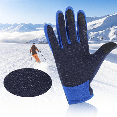 Gant Thermique - WinterCyclingGloves™ - Bleu Foncé - Mon Univers Vélo