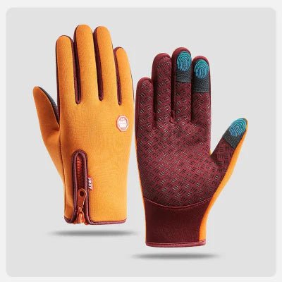 Gant Thermique - WinterCyclingGloves™ - Orange - Mon Univers Vélo