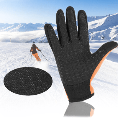 Gant Thermique - WinterCyclingGloves™ - Orange - Mon Univers Vélo