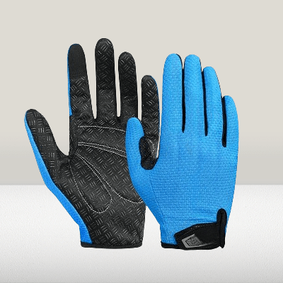 Gants Vélo - Anti - SlipCyclingGloves™ - Bleu - Mon Univers Vélo