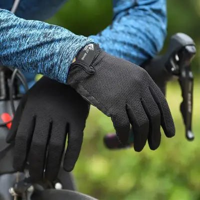 Gants Vélo - Anti - SlipCyclingGloves™ - Noir - Mon Univers Vélo