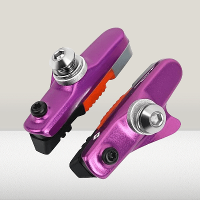 Patin de Frein pour Vélo - BikeBrakeShoes™ - Mauve - Mon Univers Vélo