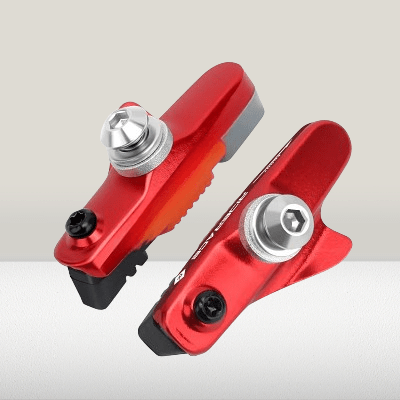 Patin de Frein pour Vélo - BikeBrakeShoes™ - Rouge - Mon Univers Vélo