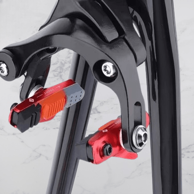 Patin de Frein pour Vélo - BikeBrakeShoes™ - Rouge - Mon Univers Vélo